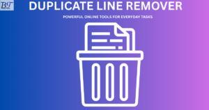 Duplicate Line Remover