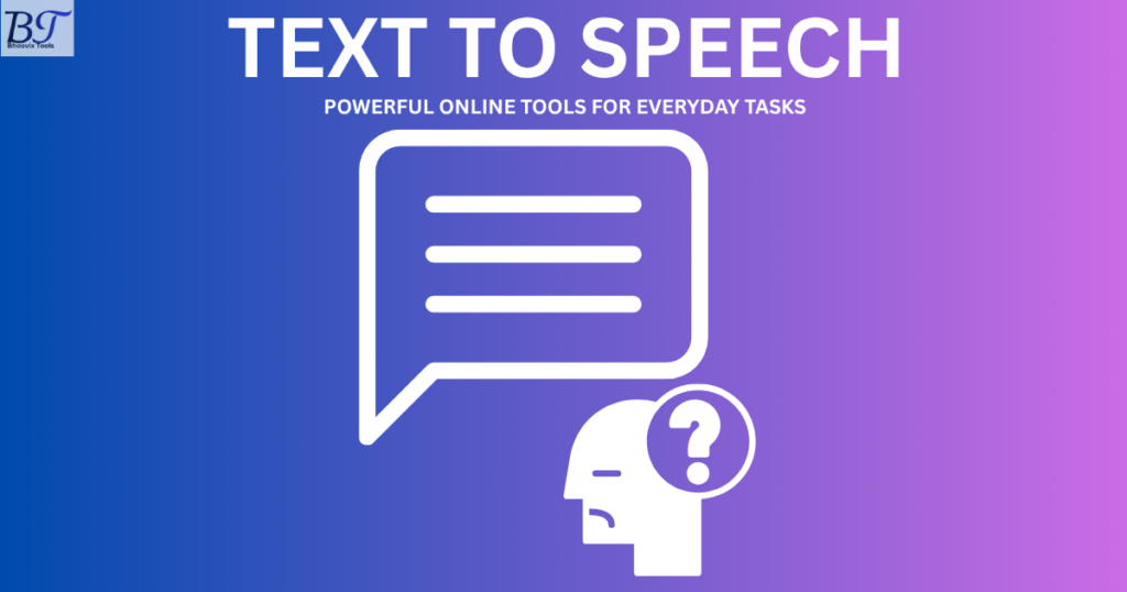 Text to Speech Converter