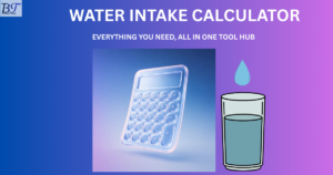 Water Intake Calculator