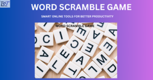 Word Scramble Game